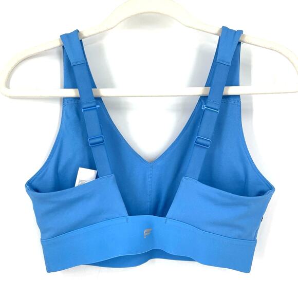 Fabletics All Day Every Day Bra Small in Island Escape Deep Blue - Picture 4 of 8
